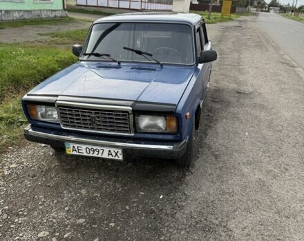 Синий ВАЗ 2107, объемом двигателя 1.6 л и пробегом 55 тыс. км за 900 $, фото 1 на Automoto.ua