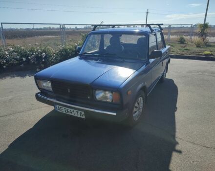 Синий ВАЗ 2107, объемом двигателя 1.5 л и пробегом 160 тыс. км за 1500 $, фото 1 на Automoto.ua