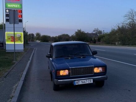 Синий ВАЗ 2107, объемом двигателя 1.5 л и пробегом 2 тыс. км за 800 $, фото 1 на Automoto.ua