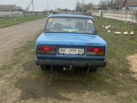 Синий ВАЗ 2107, объемом двигателя 0 л и пробегом 1000 тыс. км за 477 $, фото 1 на Automoto.ua