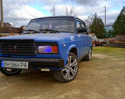 Синій ВАЗ 2107, об'ємом двигуна 1.6 л та пробігом 80 тис. км за 1500 $, фото 1 на Automoto.ua