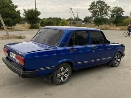 Синий ВАЗ 2107, объемом двигателя 1.5 л и пробегом 61 тыс. км за 1500 $, фото 1 на Automoto.ua