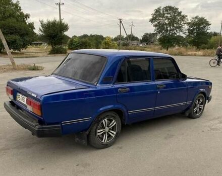 Синий ВАЗ 2107, объемом двигателя 1.5 л и пробегом 61 тыс. км за 1500 $, фото 1 на Automoto.ua