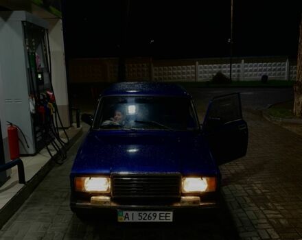 Синій ВАЗ 2107, об'ємом двигуна 1.6 л та пробігом 200 тис. км за 900 $, фото 1 на Automoto.ua