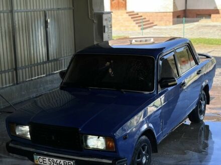 Синий ВАЗ 2107, объемом двигателя 1.6 л и пробегом 47 тыс. км за 800 $, фото 1 на Automoto.ua