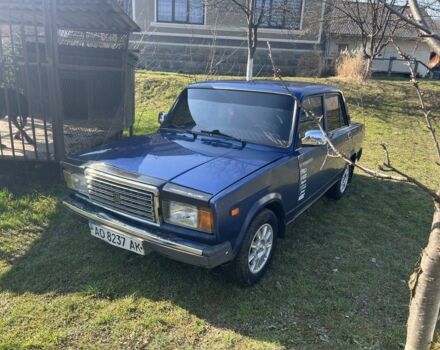 Синий ВАЗ 2107, объемом двигателя 1.7 л и пробегом 70 тыс. км за 750 $, фото 1 на Automoto.ua