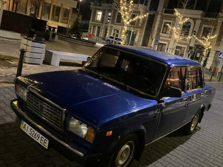 Синій ВАЗ 2107, об'ємом двигуна 1.6 л та пробігом 220 тис. км за 2500 $, фото 1 на Automoto.ua