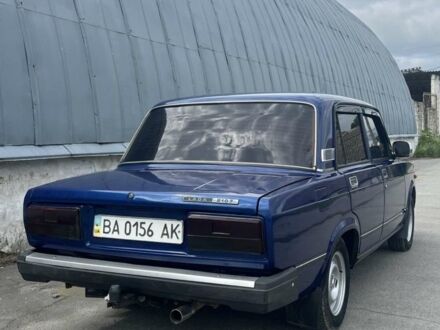 Синий ВАЗ 2107, объемом двигателя 1.5 л и пробегом 50 тыс. км за 1600 $, фото 1 на Automoto.ua