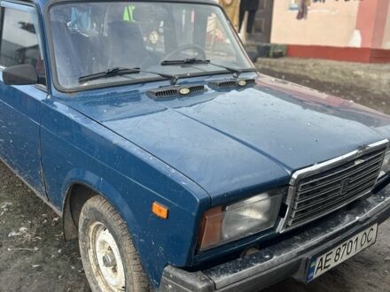 Синій ВАЗ 2107, об'ємом двигуна 1.5 л та пробігом 86 тис. км за 710 $, фото 1 на Automoto.ua