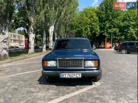 Синий ВАЗ 2107, объемом двигателя 1.5 л и пробегом 10 тыс. км за 2100 $, фото 1 на Automoto.ua