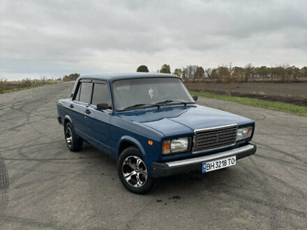 Синий ВАЗ 2107, объемом двигателя 1.45 л и пробегом 120 тыс. км за 1950 $, фото 1 на Automoto.ua