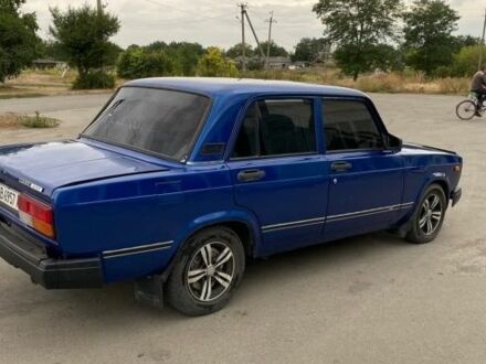 Синий ВАЗ 2107, объемом двигателя 1.6 л и пробегом 150 тыс. км за 846 $, фото 1 на Automoto.ua