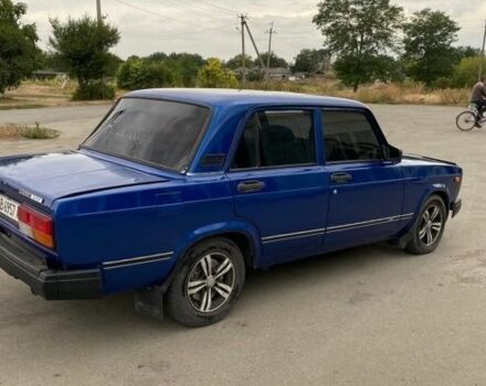 Синий ВАЗ 2107, объемом двигателя 1.6 л и пробегом 150 тыс. км за 846 $, фото 1 на Automoto.ua