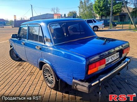 Синий ВАЗ 2107, объемом двигателя 1.5 л и пробегом 127 тыс. км за 1600 $, фото 1 на Automoto.ua
