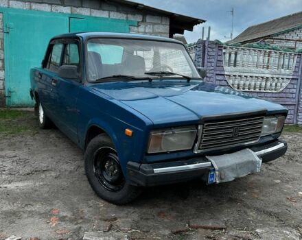 Синій ВАЗ 2107, об'ємом двигуна 1.6 л та пробігом 60 тис. км за 1150 $, фото 1 на Automoto.ua