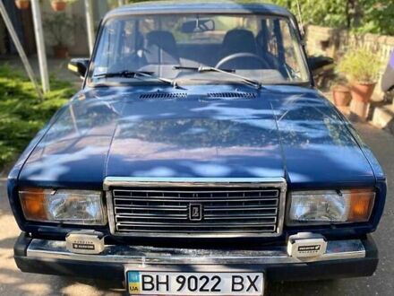 Синий ВАЗ 2107, объемом двигателя 1.6 л и пробегом 73 тыс. км за 2250 $, фото 1 на Automoto.ua