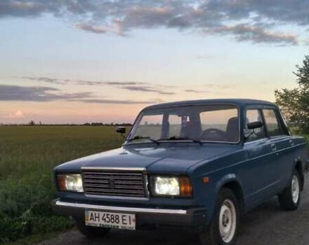 Синій ВАЗ 2107, об'ємом двигуна 1.45 л та пробігом 52 тис. км за 3000 $, фото 1 на Automoto.ua