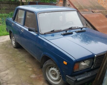 Синий ВАЗ 2107, объемом двигателя 1.5 л и пробегом 60 тыс. км за 2700 $, фото 1 на Automoto.ua
