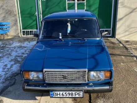 Синий ВАЗ 2107, объемом двигателя 1.5 л и пробегом 152 тыс. км за 2500 $, фото 1 на Automoto.ua