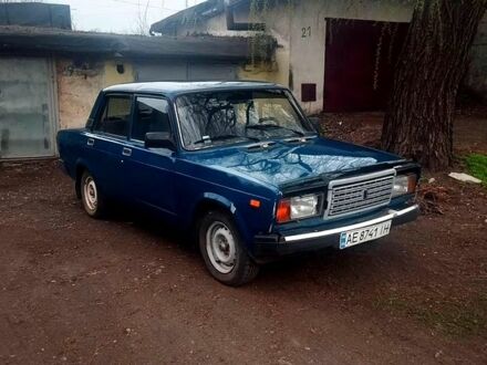 Синий ВАЗ 2107, объемом двигателя 1.5 л и пробегом 75 тыс. км за 699 $, фото 1 на Automoto.ua