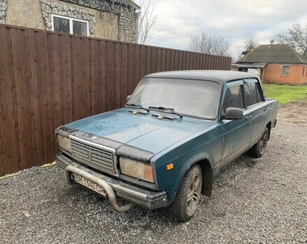 Синий ВАЗ 2107, объемом двигателя 1.5 л и пробегом 123 тыс. км за 1000 $, фото 1 на Automoto.ua