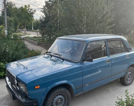Синий ВАЗ 2107, объемом двигателя 1.45 л и пробегом 118 тыс. км за 1500 $, фото 1 на Automoto.ua