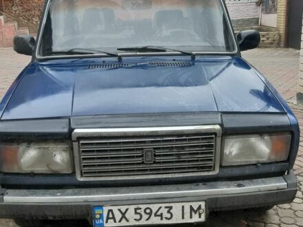 Синій ВАЗ 2107, об'ємом двигуна 1.5 л та пробігом 97 тис. км за 1200 $, фото 1 на Automoto.ua