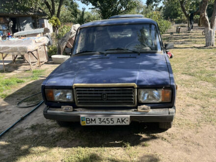 Синій ВАЗ 2107, об'ємом двигуна 1.5 л та пробігом 89 тис. км за 999 $, фото 1 на Automoto.ua