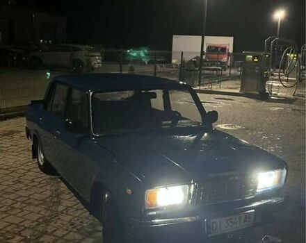 Синий ВАЗ 2107, объемом двигателя 1.5 л и пробегом 150 тыс. км за 900 $, фото 1 на Automoto.ua