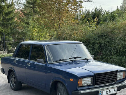 Синій ВАЗ 2107, об'ємом двигуна 1.5 л та пробігом 117 тис. км за 2400 $, фото 1 на Automoto.ua