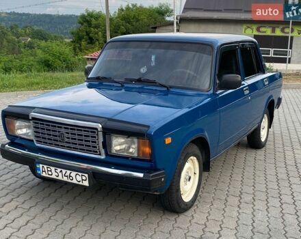 Синий ВАЗ 2107, объемом двигателя 1.45 л и пробегом 151 тыс. км за 1650 $, фото 1 на Automoto.ua