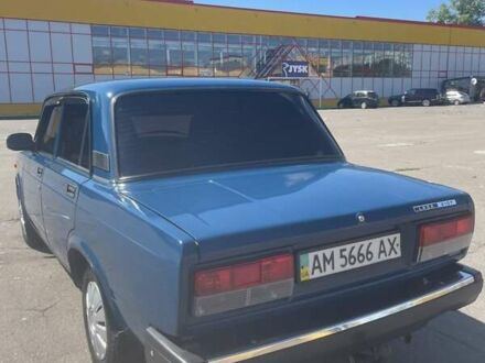 ВАЗ 2107 2008 в Житомире на Automoto.ua Синий ВАЗ 2107, объемом двигателя 1.57 л и пробегом 40 тыс. км за 2350 $, фото 1 на Automoto.ua