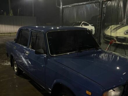 Синій ВАЗ 2107, об'ємом двигуна 2 л та пробігом 60 тис. км за 1608 $, фото 1 на Automoto.ua