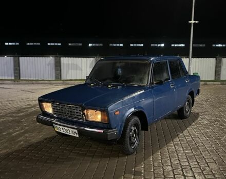 Синій ВАЗ 2107, об'ємом двигуна 1.5 л та пробігом 41 тис. км за 700 $, фото 1 на Automoto.ua