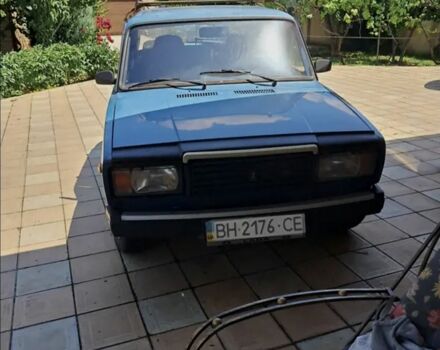 Синій ВАЗ 2107, об'ємом двигуна 0 л та пробігом 150 тис. км за 922 $, фото 1 на Automoto.ua