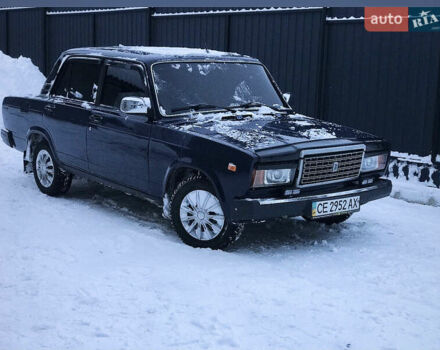 Синій ВАЗ 2107, об'ємом двигуна 1.45 л та пробігом 102 тис. км за 1550 $, фото 1 на Automoto.ua