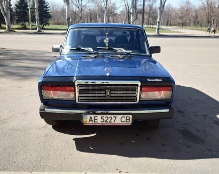 Синий ВАЗ 2107, объемом двигателя 1.5 л и пробегом 65 тыс. км за 1800 $, фото 1 на Automoto.ua