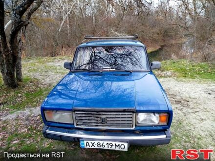 Синий ВАЗ 2107, объемом двигателя 1.5 л и пробегом 59 тыс. км за 1250 $, фото 1 на Automoto.ua