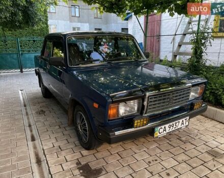 Синий ВАЗ 2107, объемом двигателя 1.45 л и пробегом 89 тыс. км за 2000 $, фото 1 на Automoto.ua