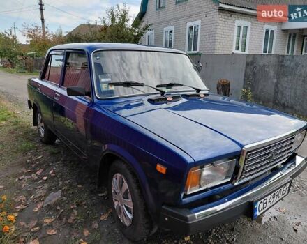 Синий ВАЗ 2107, объемом двигателя 1.45 л и пробегом 92 тыс. км за 2300 $, фото 1 на Automoto.ua