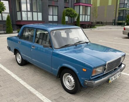 Синий ВАЗ 2107, объемом двигателя 1.6 л и пробегом 80 тыс. км за 1850 $, фото 1 на Automoto.ua