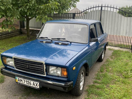 ВАЗ 2107 2008 в Овруче на Automoto.ua Синий ВАЗ 2107, объемом двигателя 0 л и пробегом 68 тыс. км за 2250 $, фото 1 на Automoto.ua