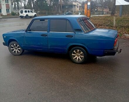 Синій ВАЗ 2107, об'ємом двигуна 1.5 л та пробігом 0 тис. км за 1090 $, фото 1 на Automoto.ua