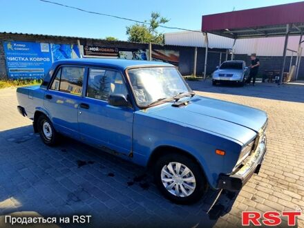 Синий ВАЗ 2107, объемом двигателя 1.6 л и пробегом 176 тыс. км за 1300 $, фото 1 на Automoto.ua
