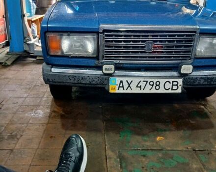 Синій ВАЗ 2107, об'ємом двигуна 1.5 л та пробігом 120 тис. км за 1250 $, фото 1 на Automoto.ua