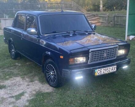 Синий ВАЗ 2107, объемом двигателя 1.45 л и пробегом 84 тыс. км за 2250 $, фото 1 на Automoto.ua