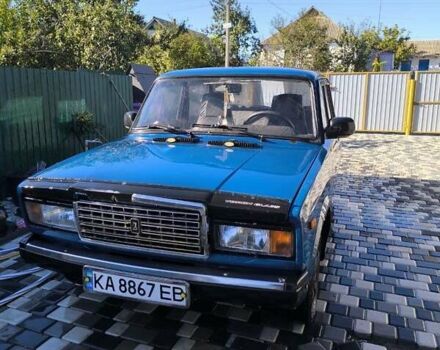 Синий ВАЗ 2107, объемом двигателя 1.6 л и пробегом 102 тыс. км за 1500 $, фото 1 на Automoto.ua
