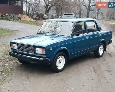 Синий ВАЗ 2107, объемом двигателя 1.45 л и пробегом 43 тыс. км за 2999 $, фото 1 на Automoto.ua