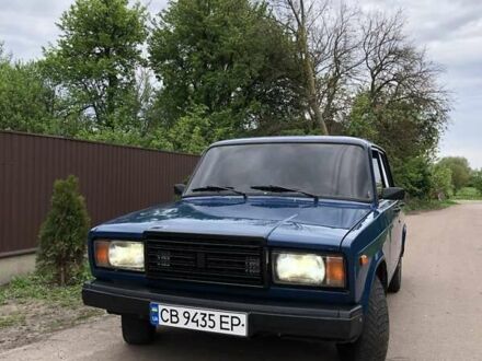 Синий ВАЗ 2107, объемом двигателя 1.5 л и пробегом 140 тыс. км за 1600 $, фото 1 на Automoto.ua