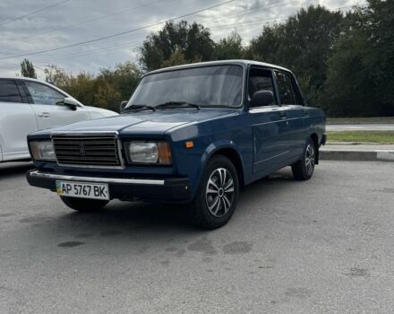 Синий ВАЗ 2107, объемом двигателя 1.5 л и пробегом 3 тыс. км за 1700 $, фото 1 на Automoto.ua